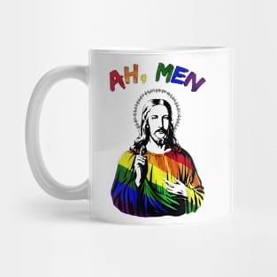 AH MEN Jesus LGBT GAY Mug